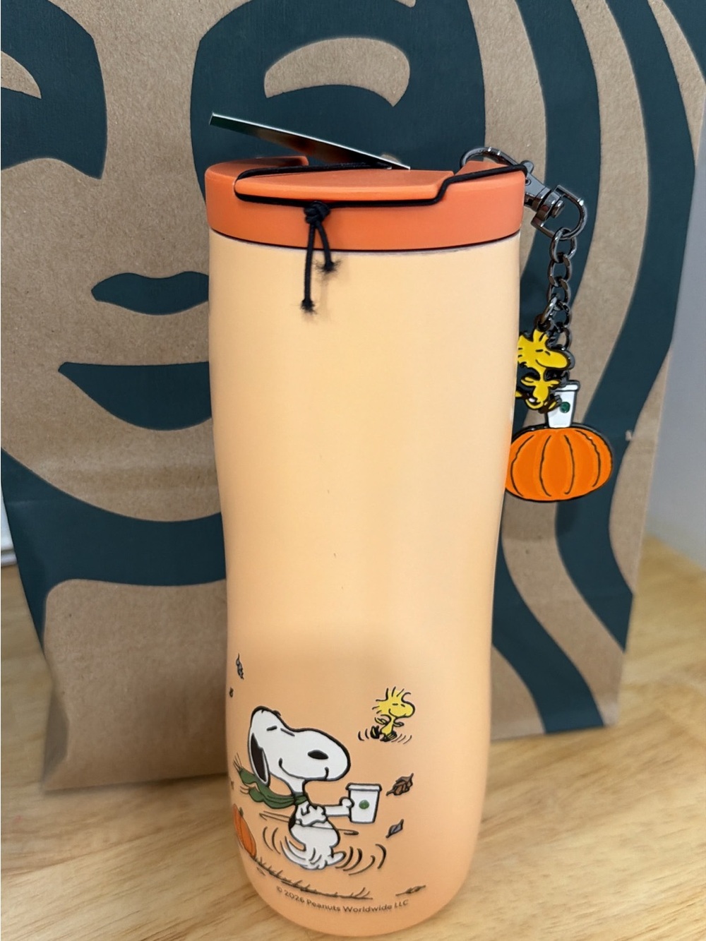 Starbucks Peanuts The 16-ounce Stainless Steel Tumbler